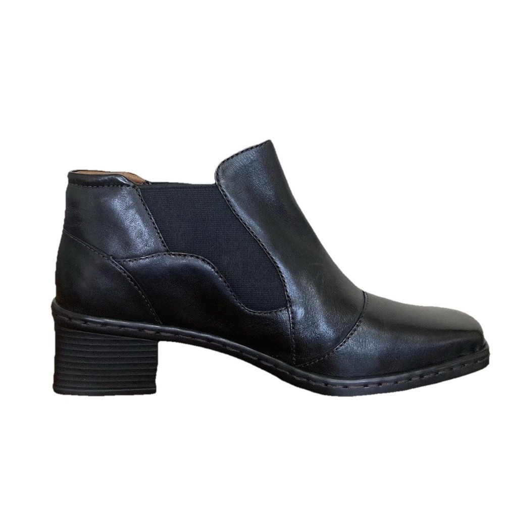 Josef Seibel Boot Womens Size 7.5 German Chelsea Pull On Ankle